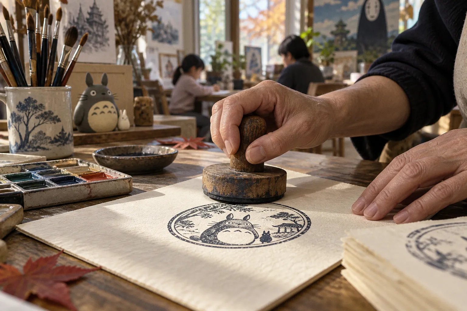 Синтез дзен-буддизма и анимации: как Studio Ghibli переосмыслила традиционные гошуин