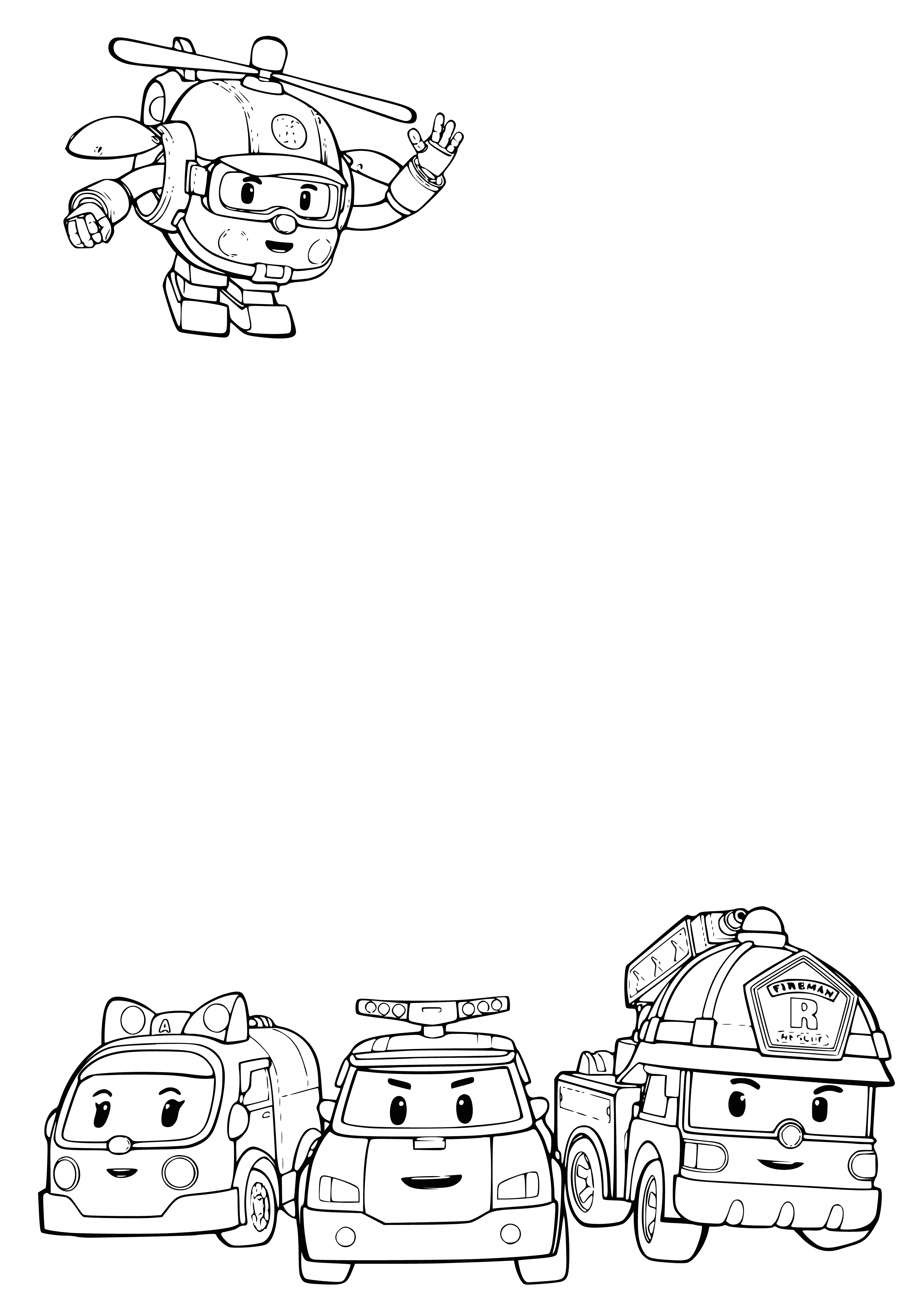 Carta ao Papai Noel com personagens