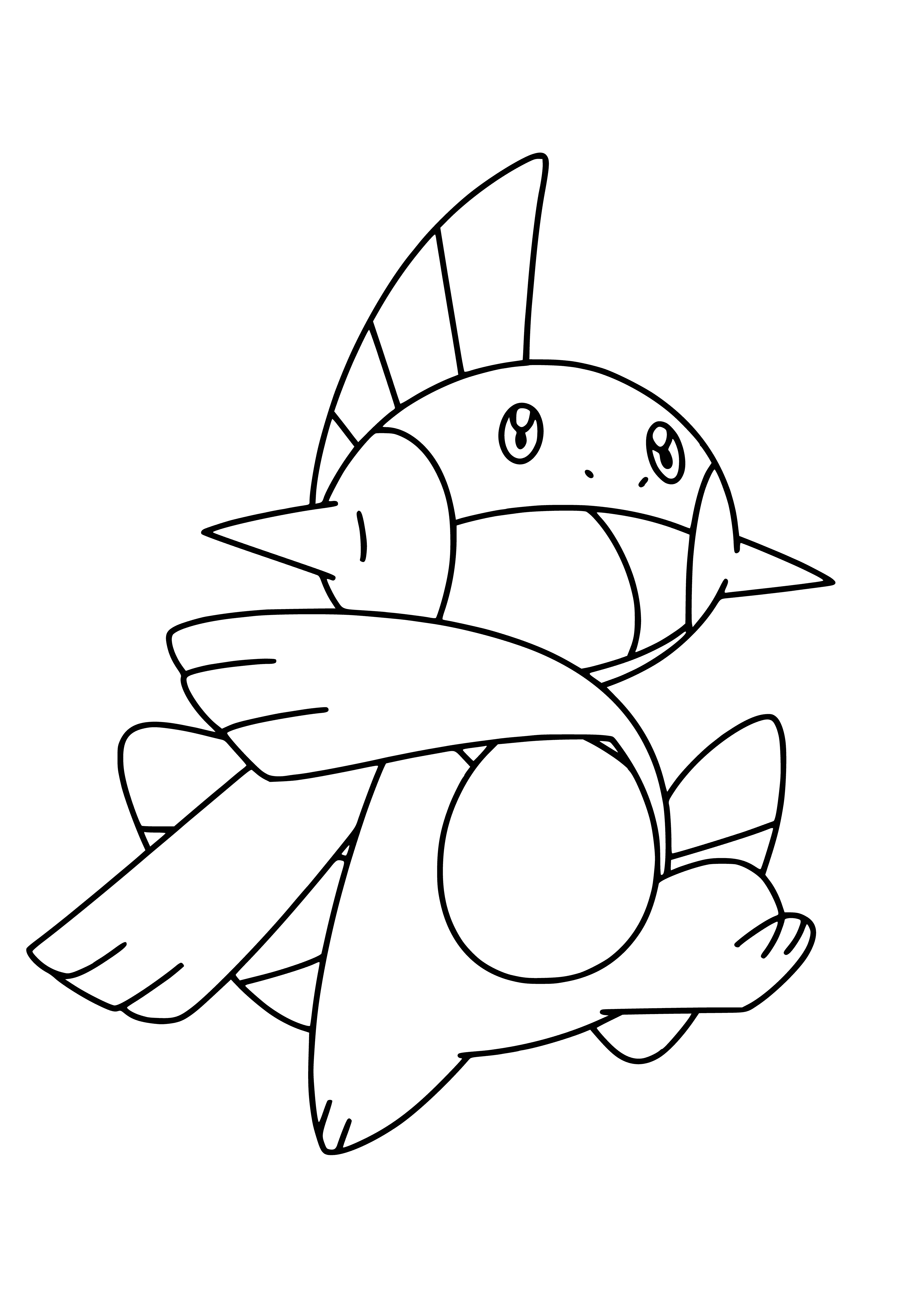 coloring page: Coloring Pokemon Marshtompe