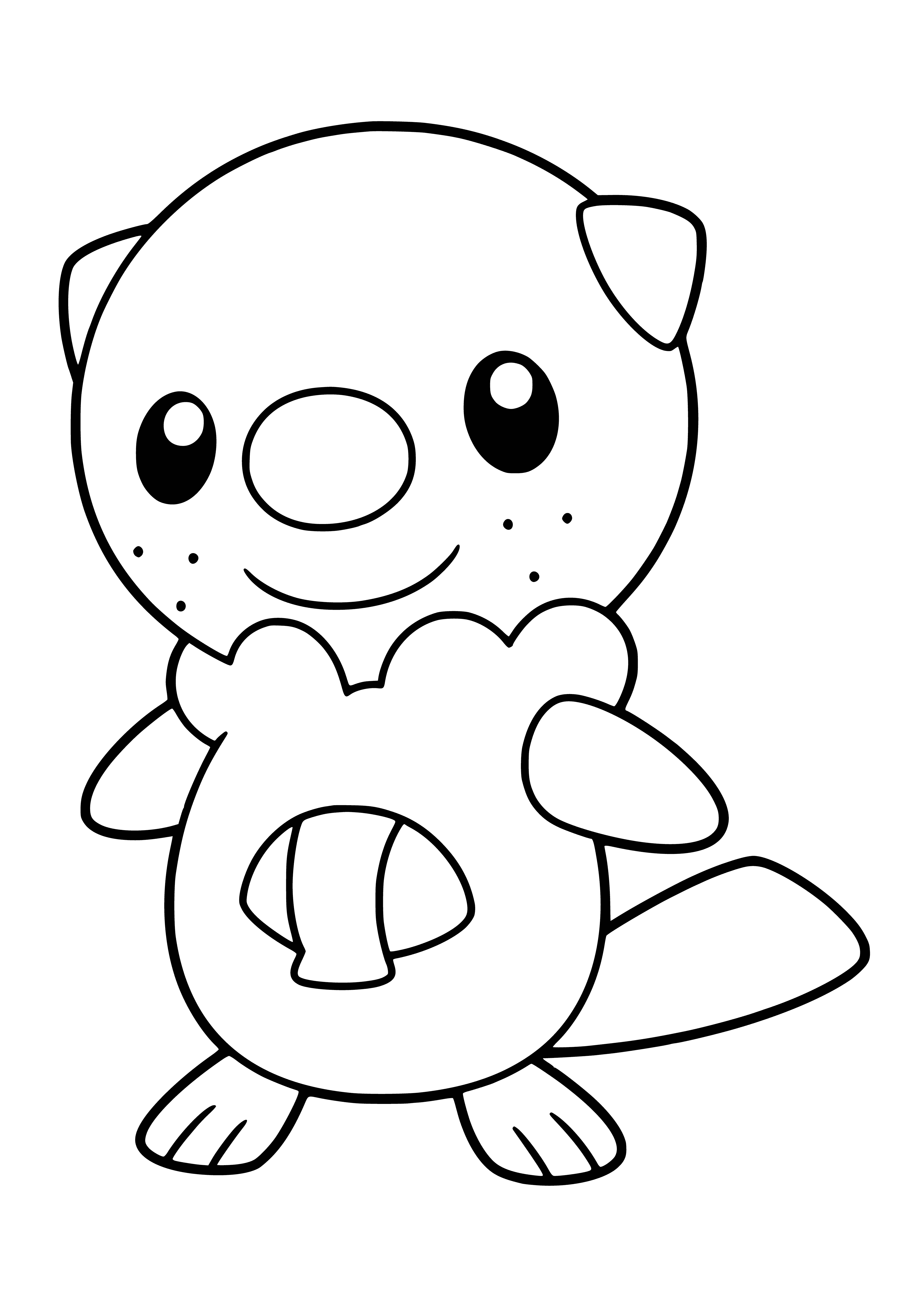 coloring page: Pokemon coloring by Oshavott