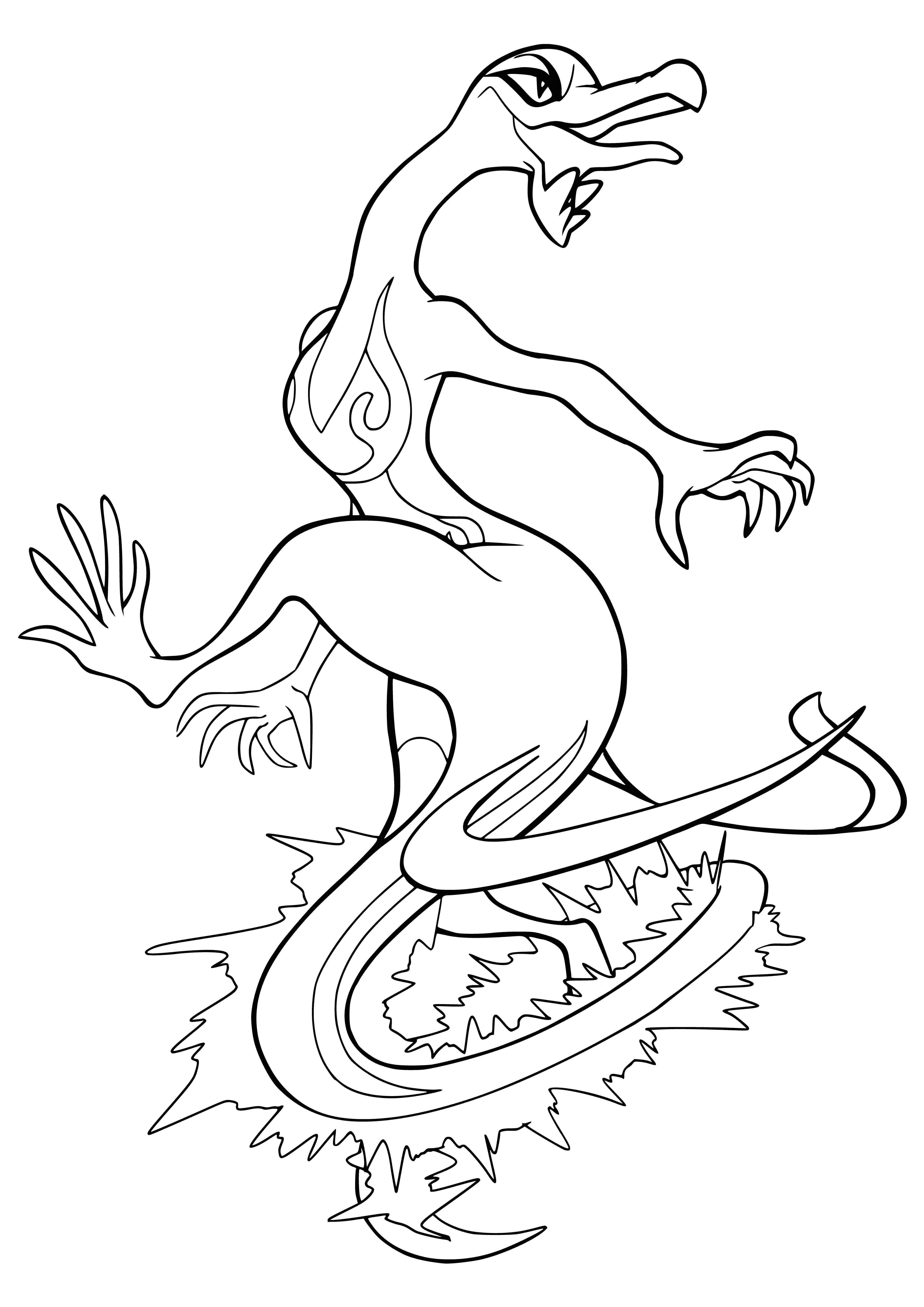 coloring page: Coloring Pokemon Salazl