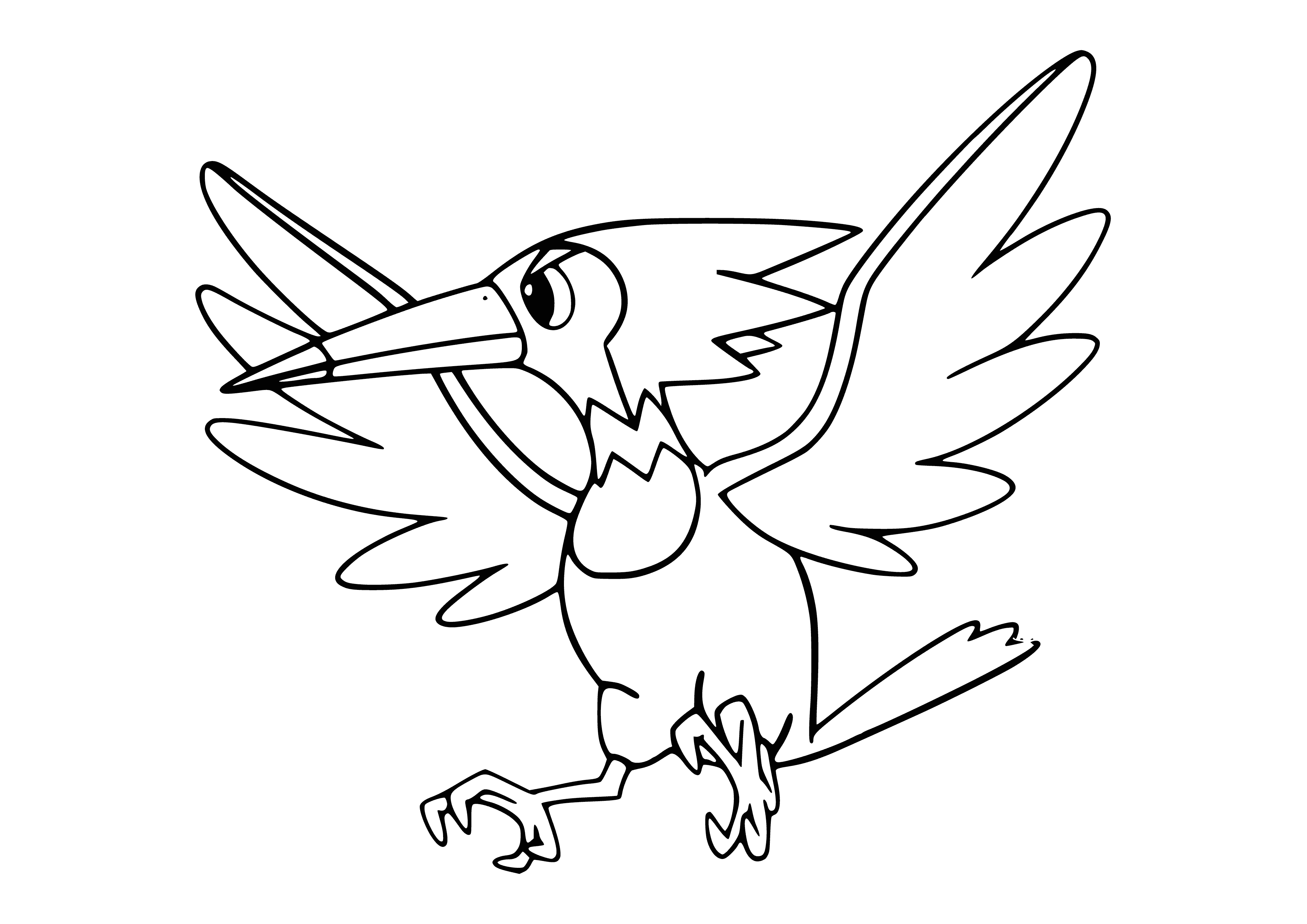 coloring page: Coloring Pokemon Trambique