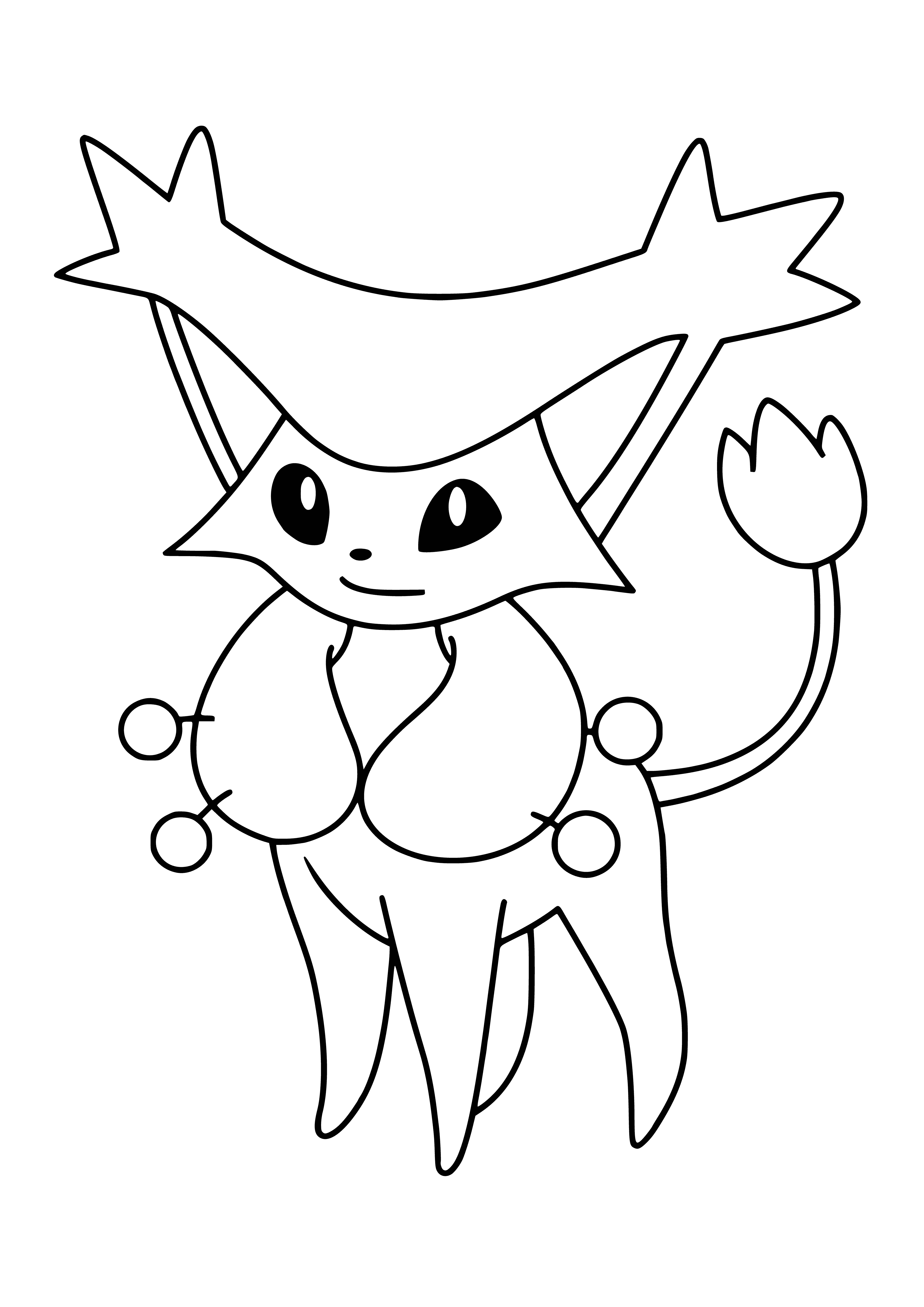 coloring page: Coloring Pokemon Delcathy