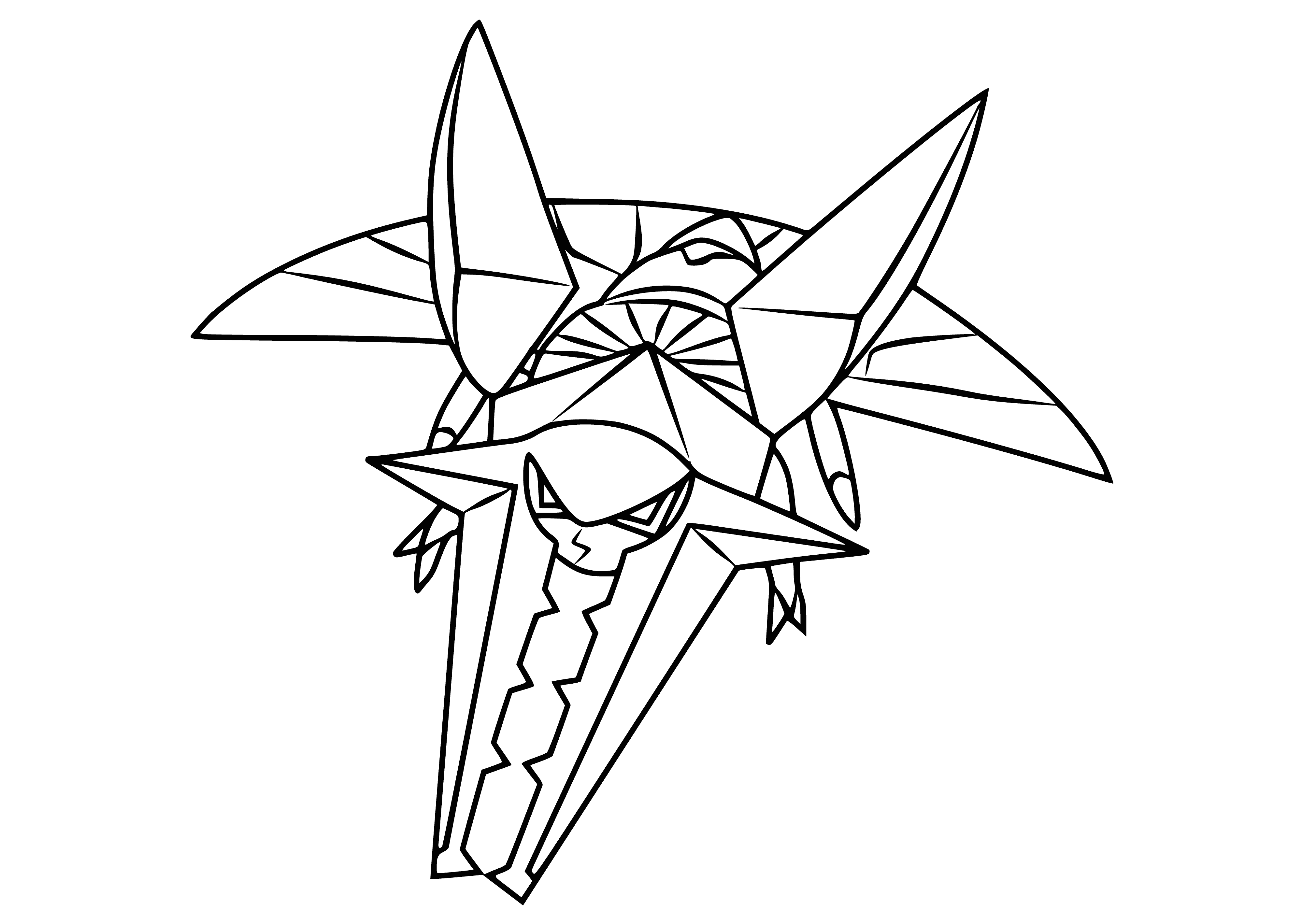 coloring page: Coloring Pokemon Vikavolt