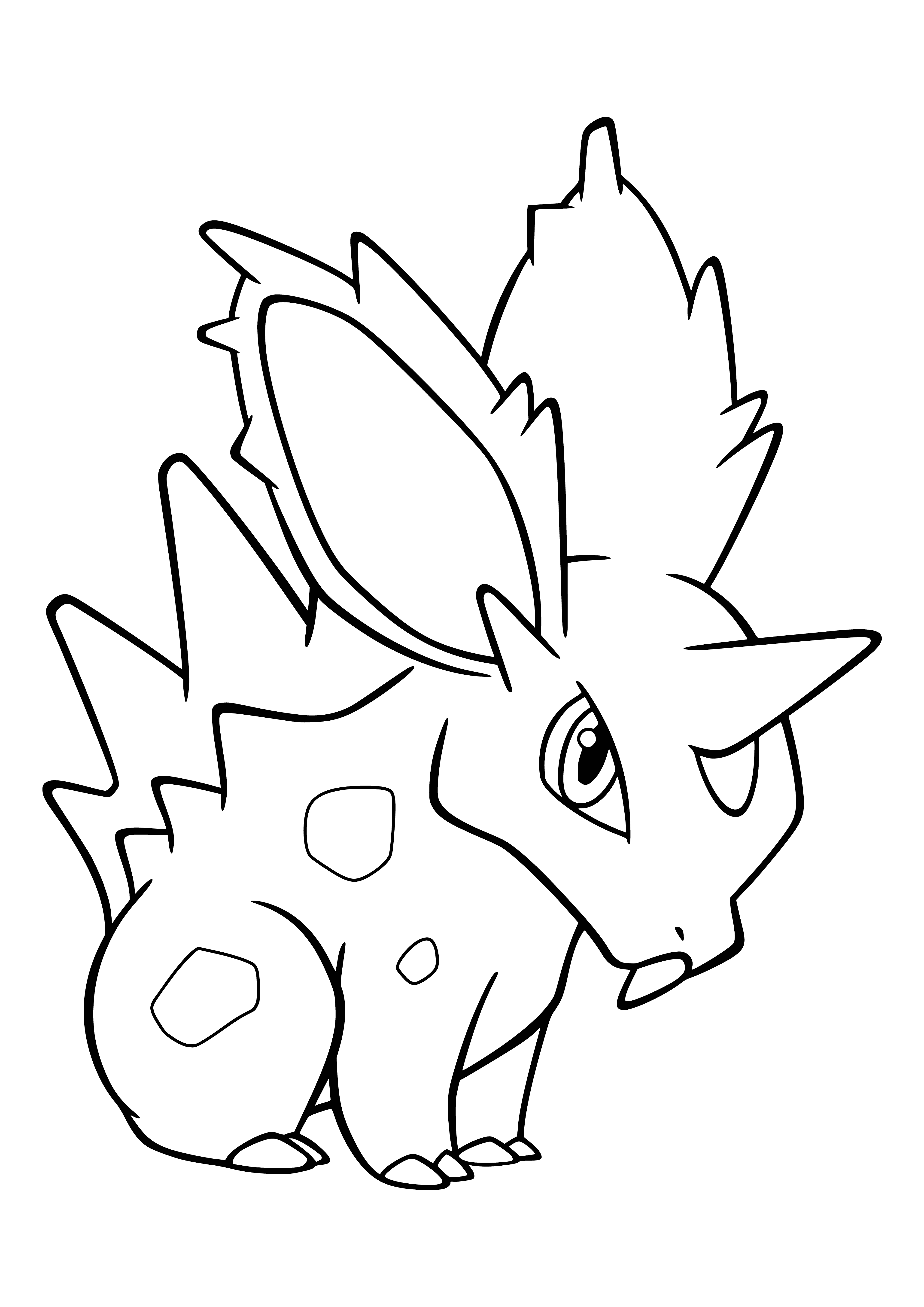 coloring page: Coloring Pokemon Nidoran (Nidoran) male