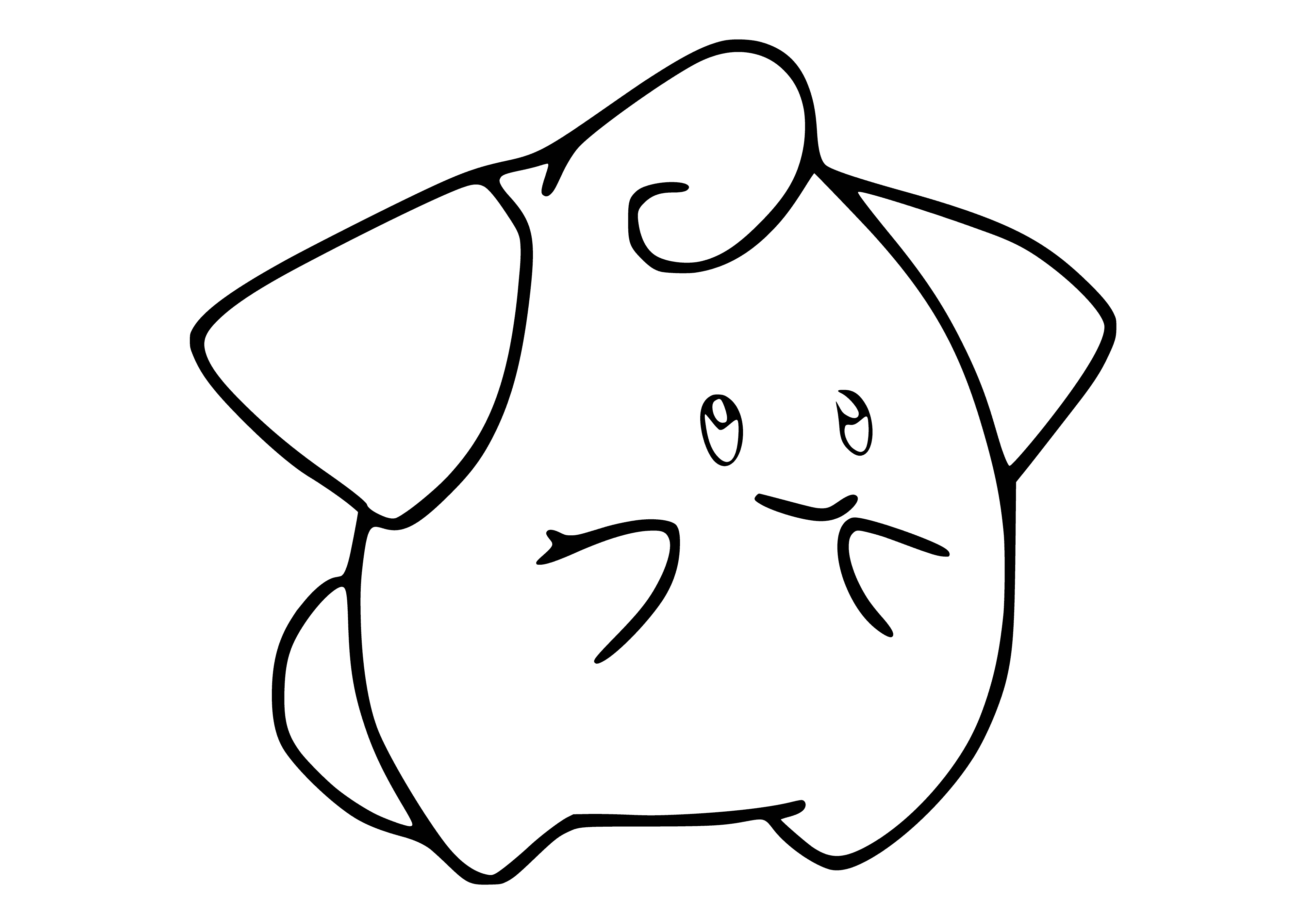 coloring page: Coloring Pokemon Cliff for Children