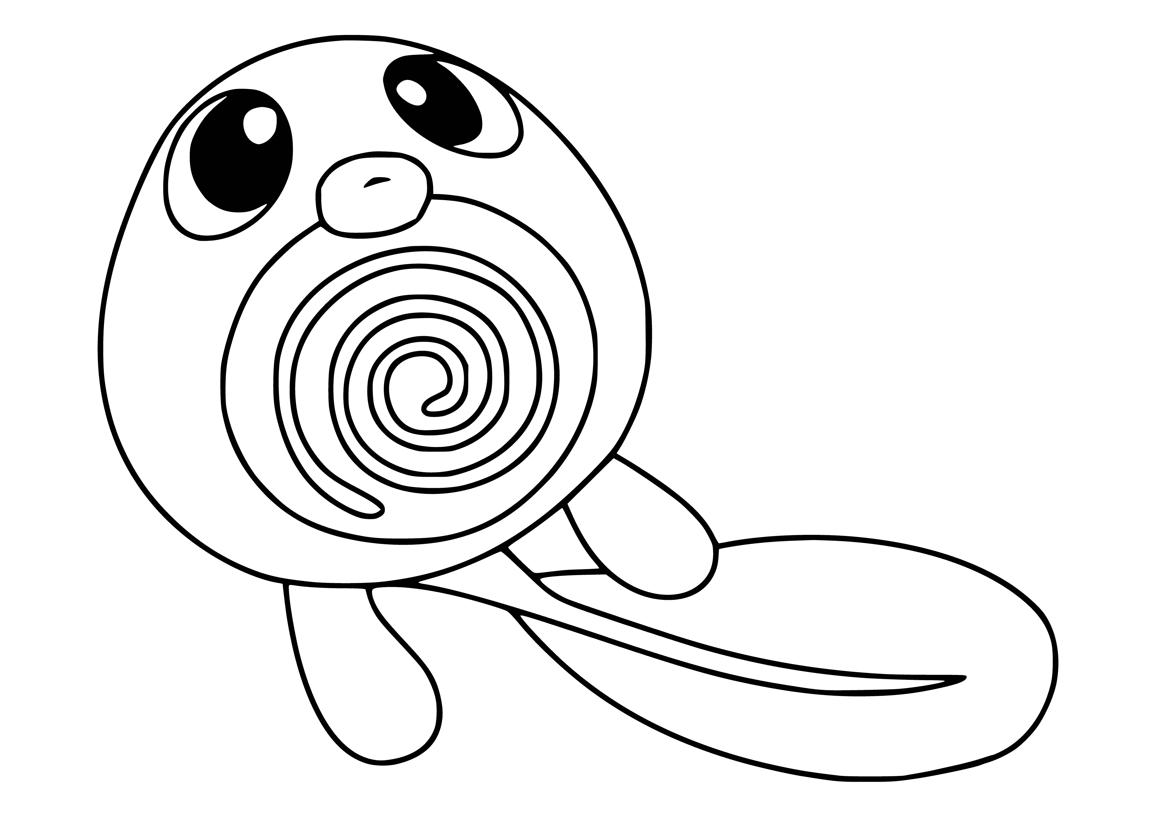 coloring page: Coloring Pokemon Polyvag