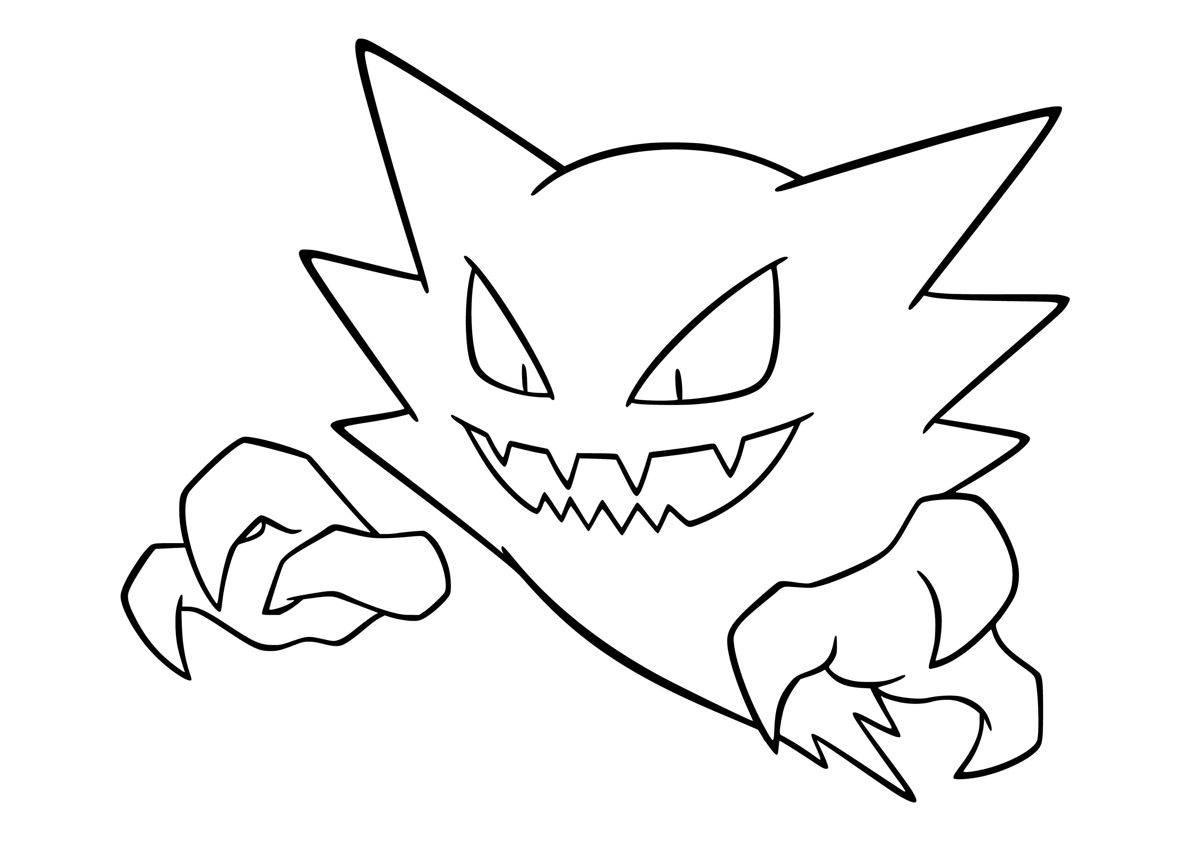 coloring page: Coloring Pokemon Hounter