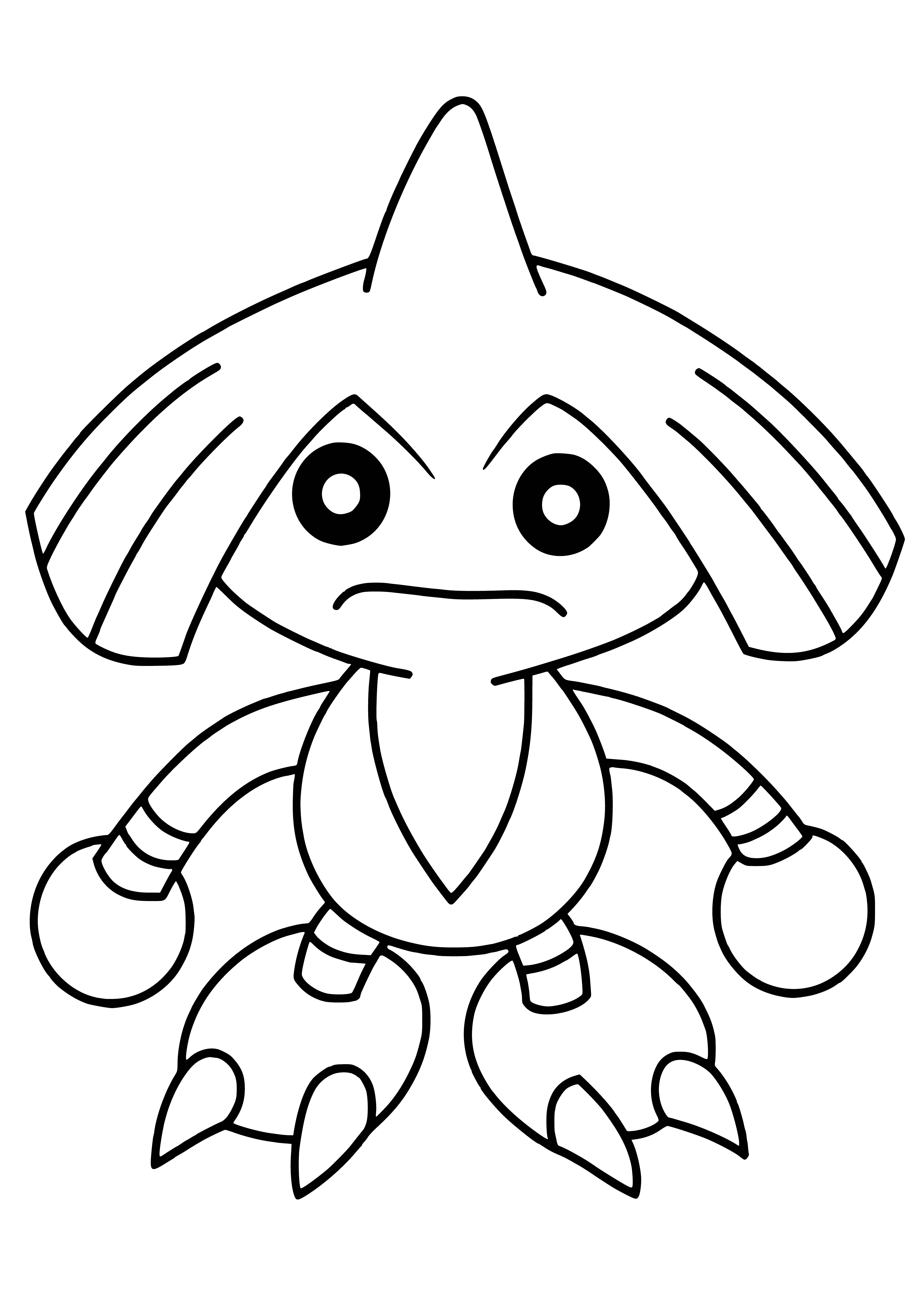 coloring page: Coloring Pokemon Hitmontop