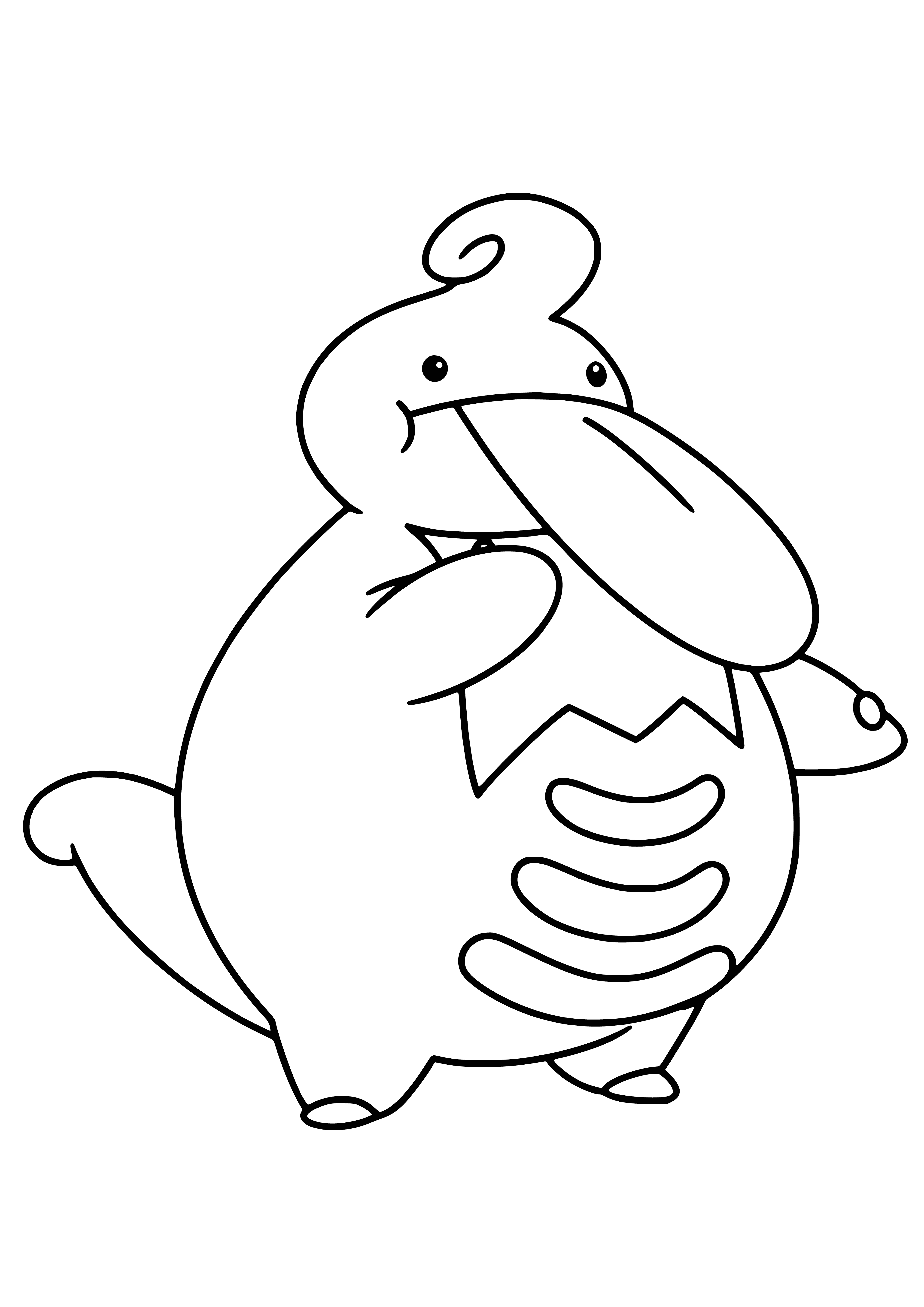 coloring page: Pokemon Liciliki in coloring