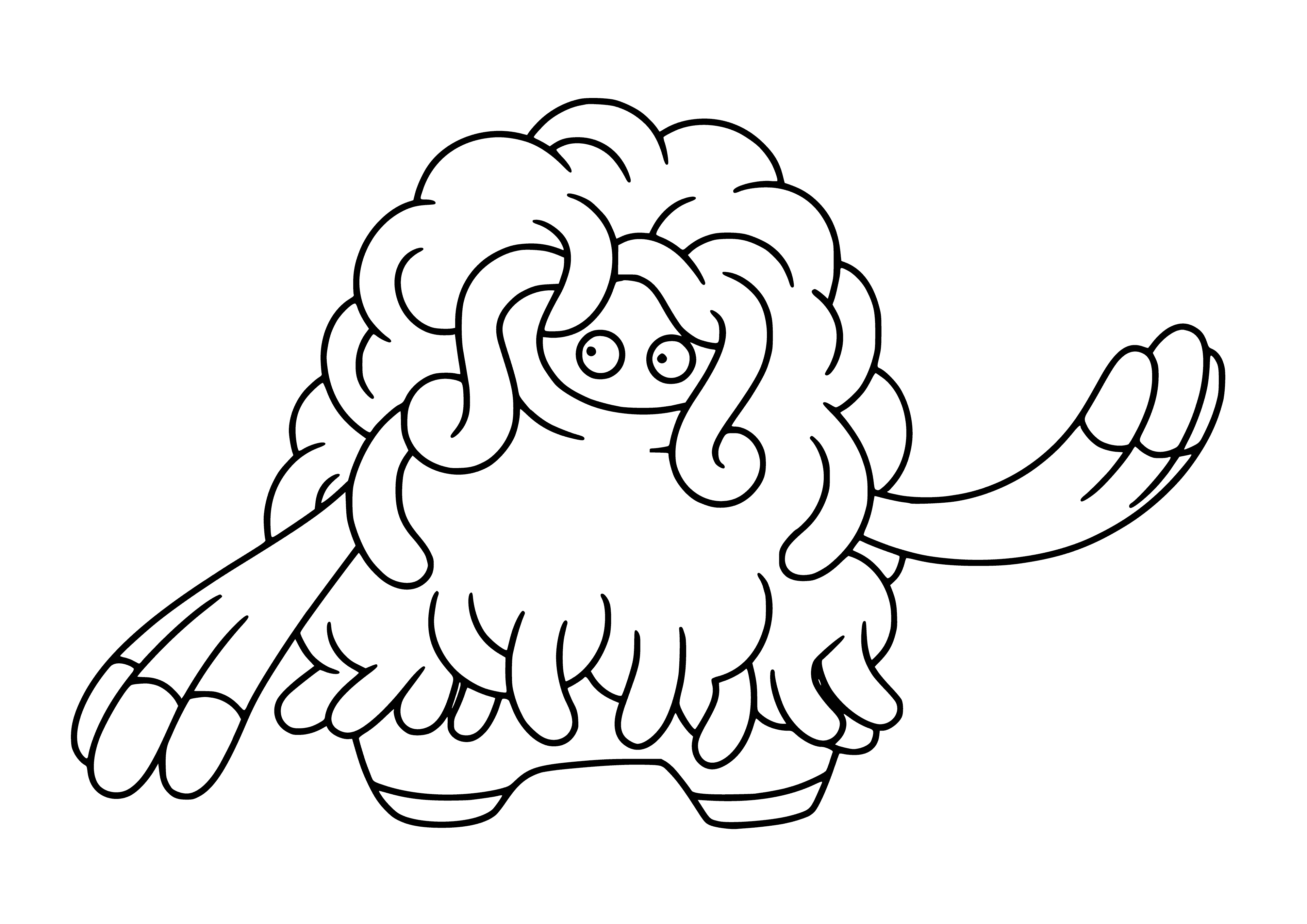 coloring page: Coloring Pokemon Tangroves