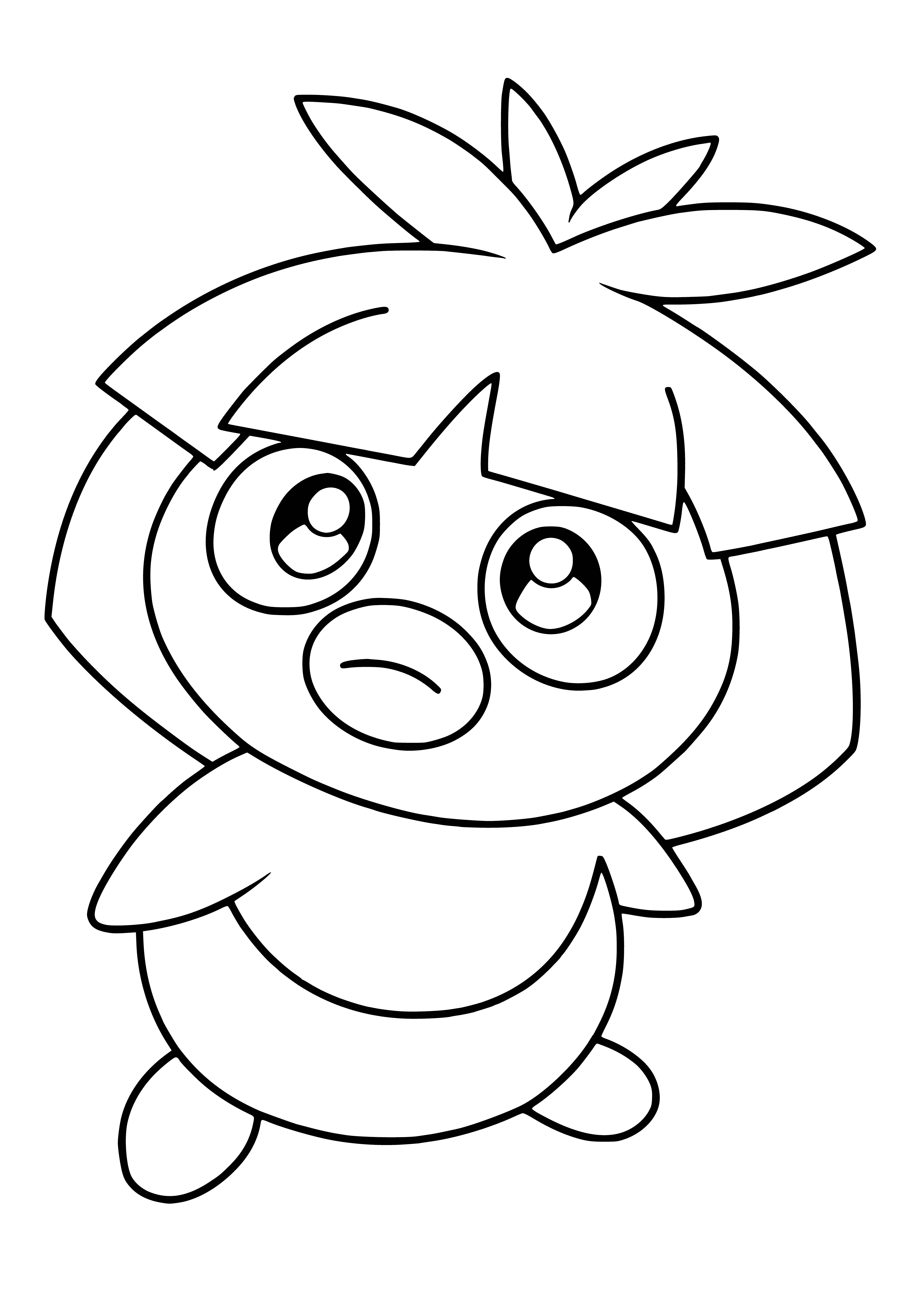 coloring page: Picture for coloring Pokémon Torment