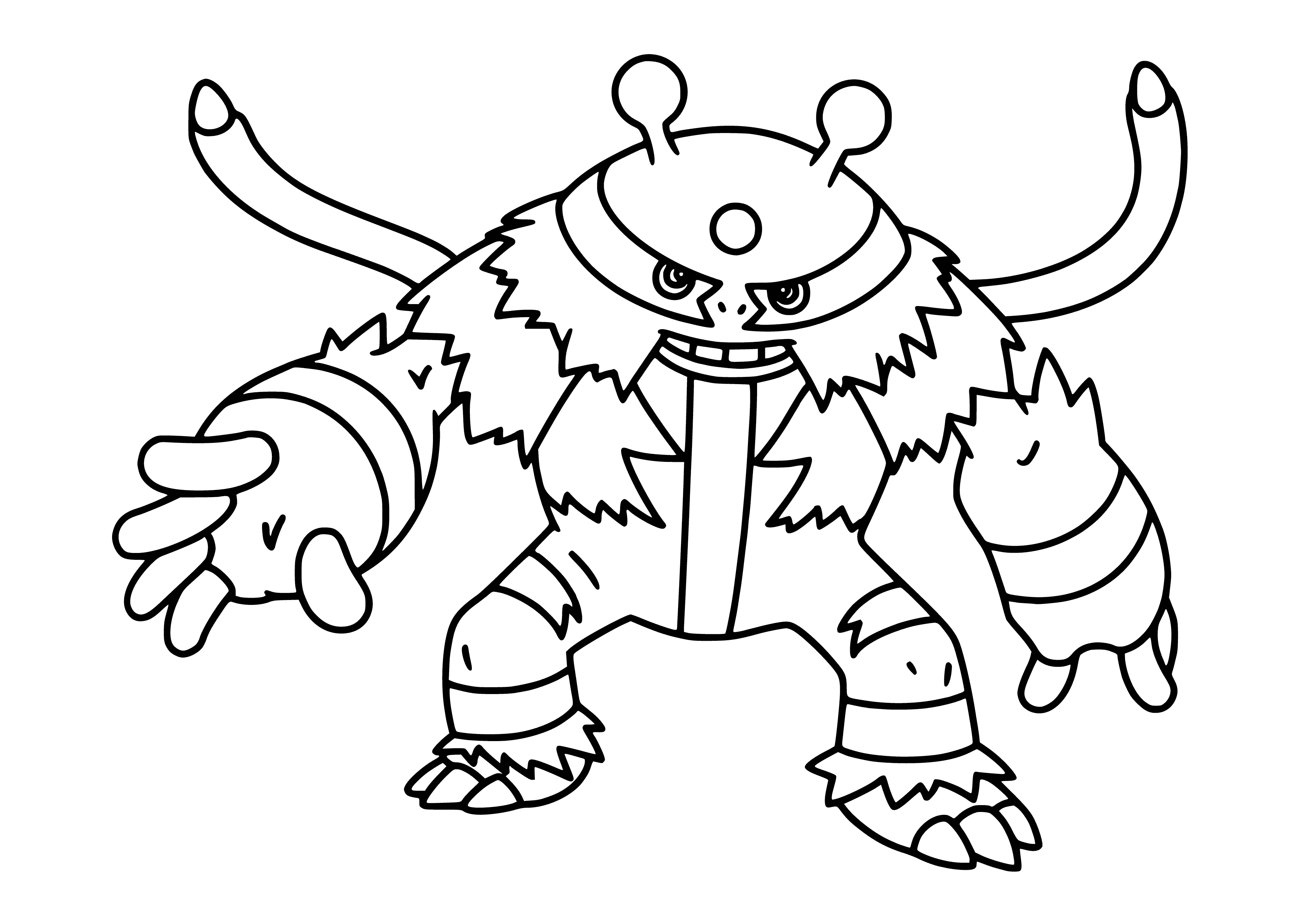 coloring page: Coloring by Elictiwire from Pokémon