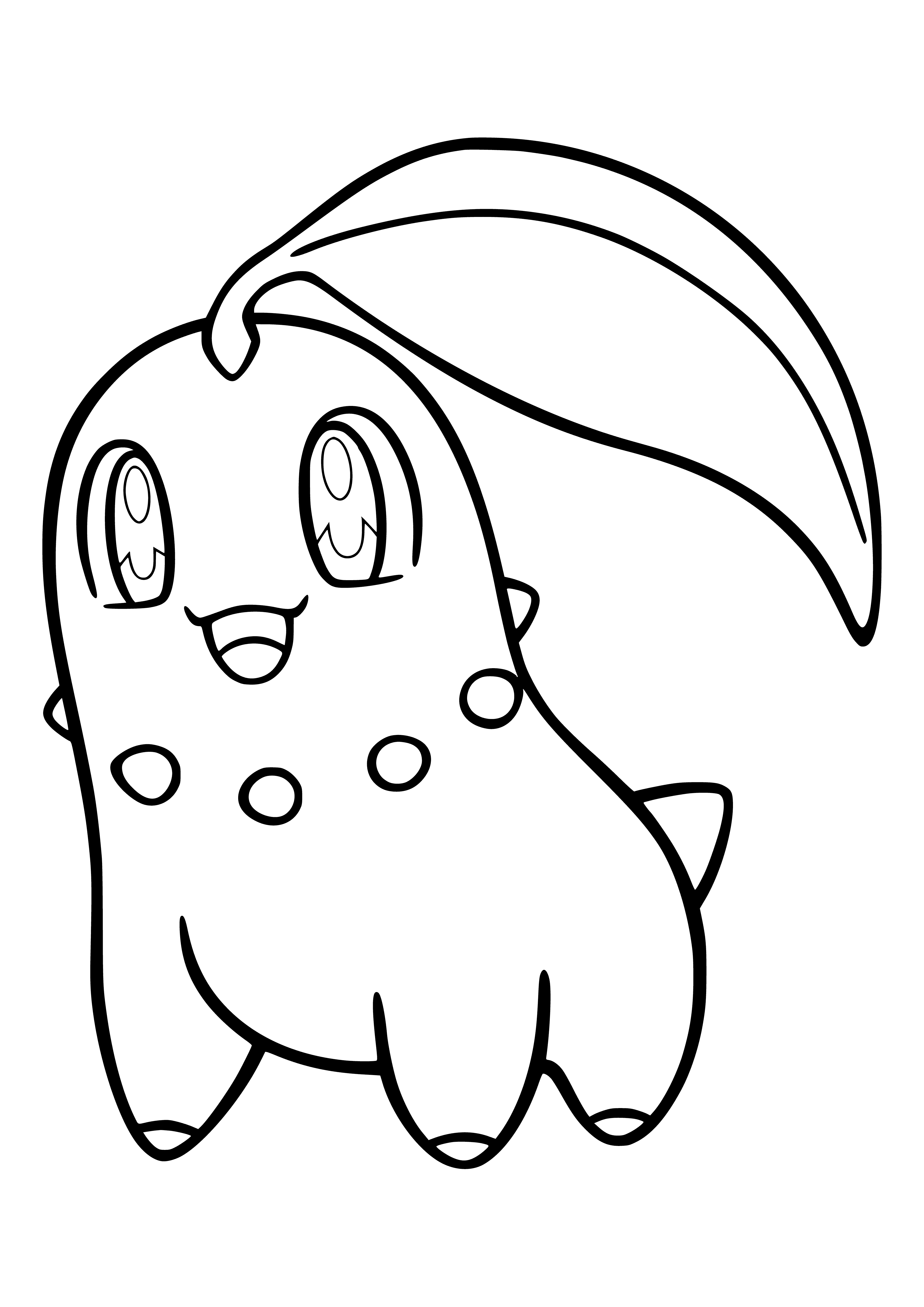 coloring page: Coloring Pokemon Chicorita