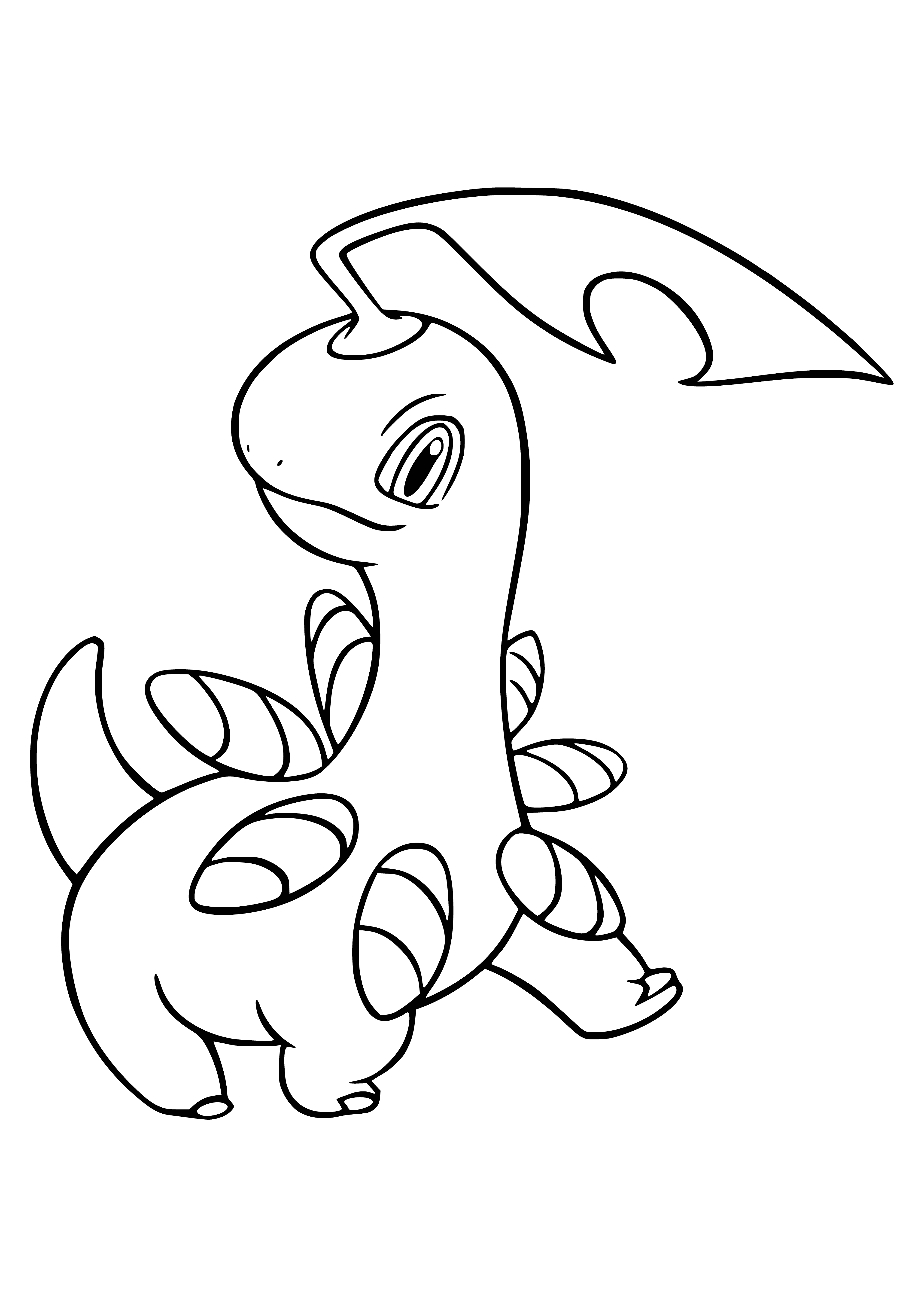 coloring page: Coloring Pokemon Bayleaf