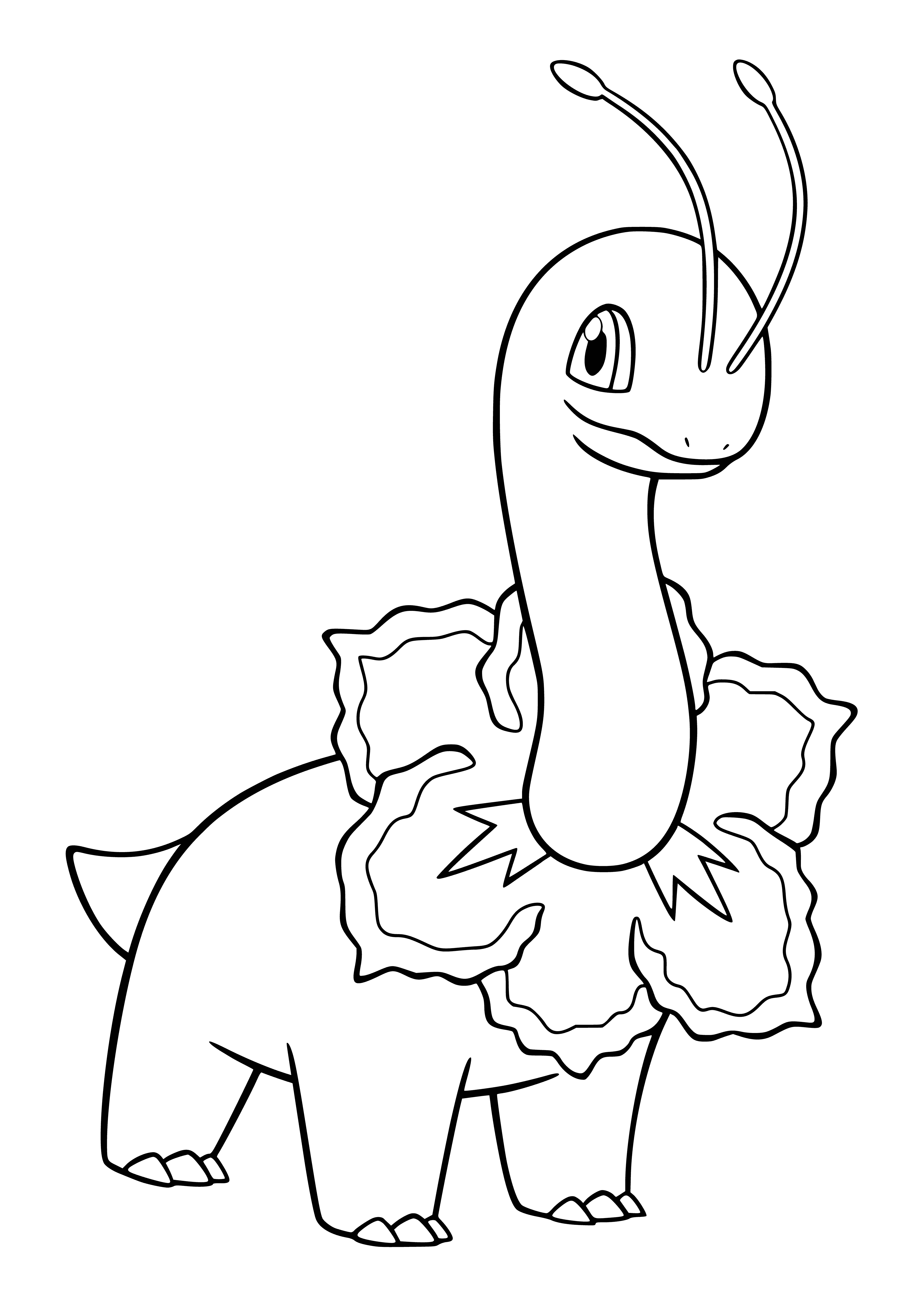 coloring page: Coloring Pokemon Meganium