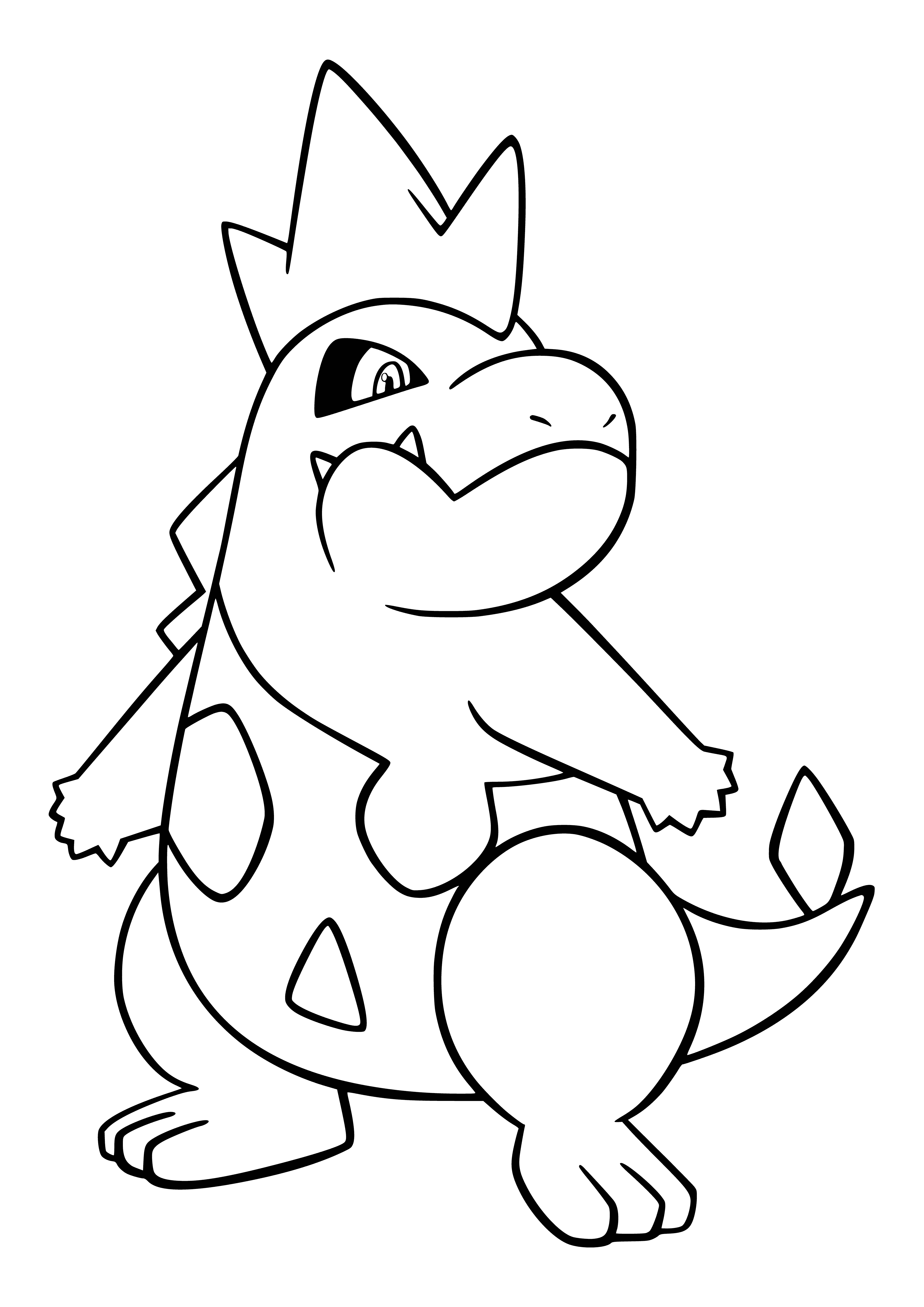 coloring page: Coloring Pokemon Croconav