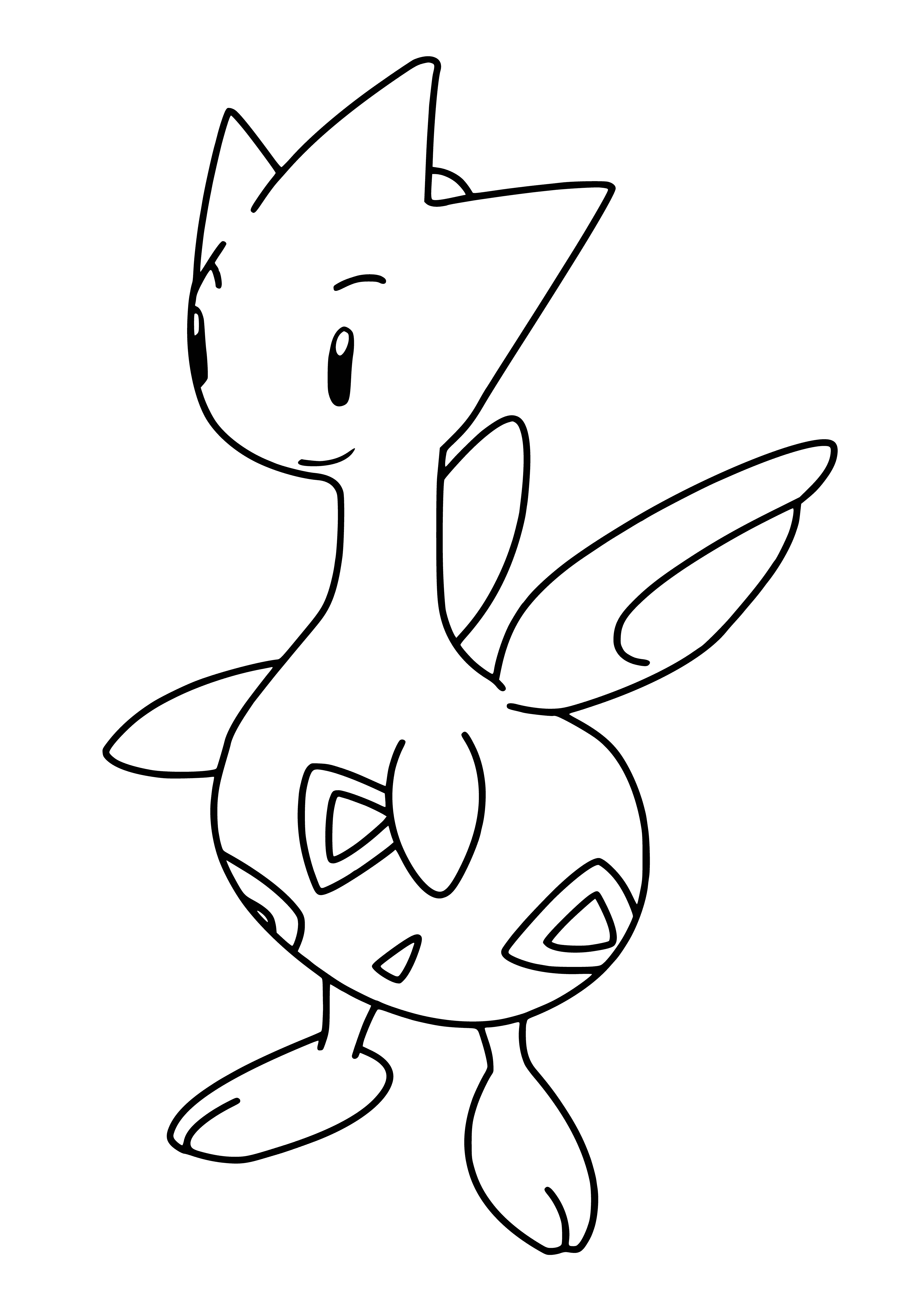 coloring page: Pokemon Togetik in coloring