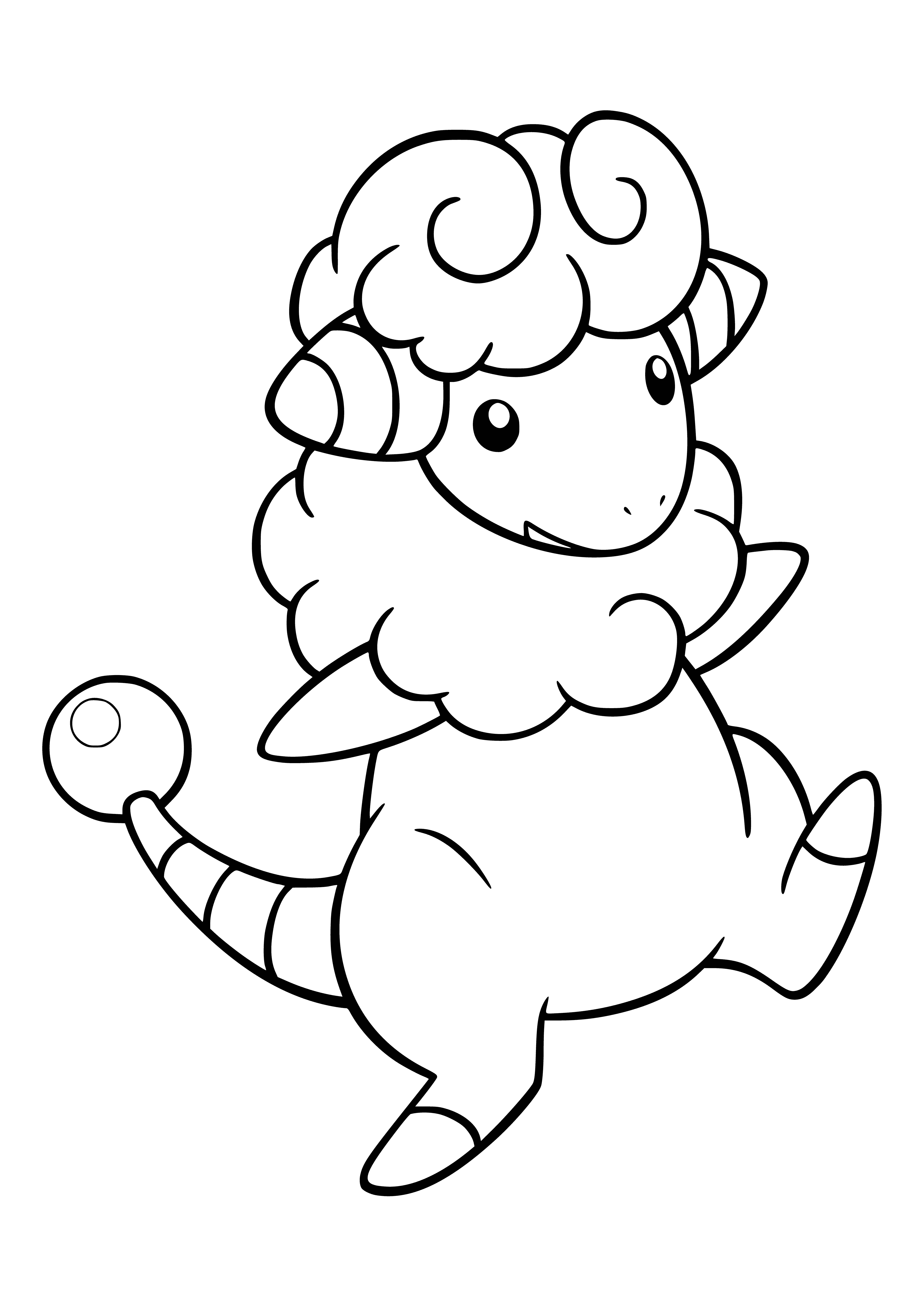 coloring page: Pokemon Coloring by Flaffey