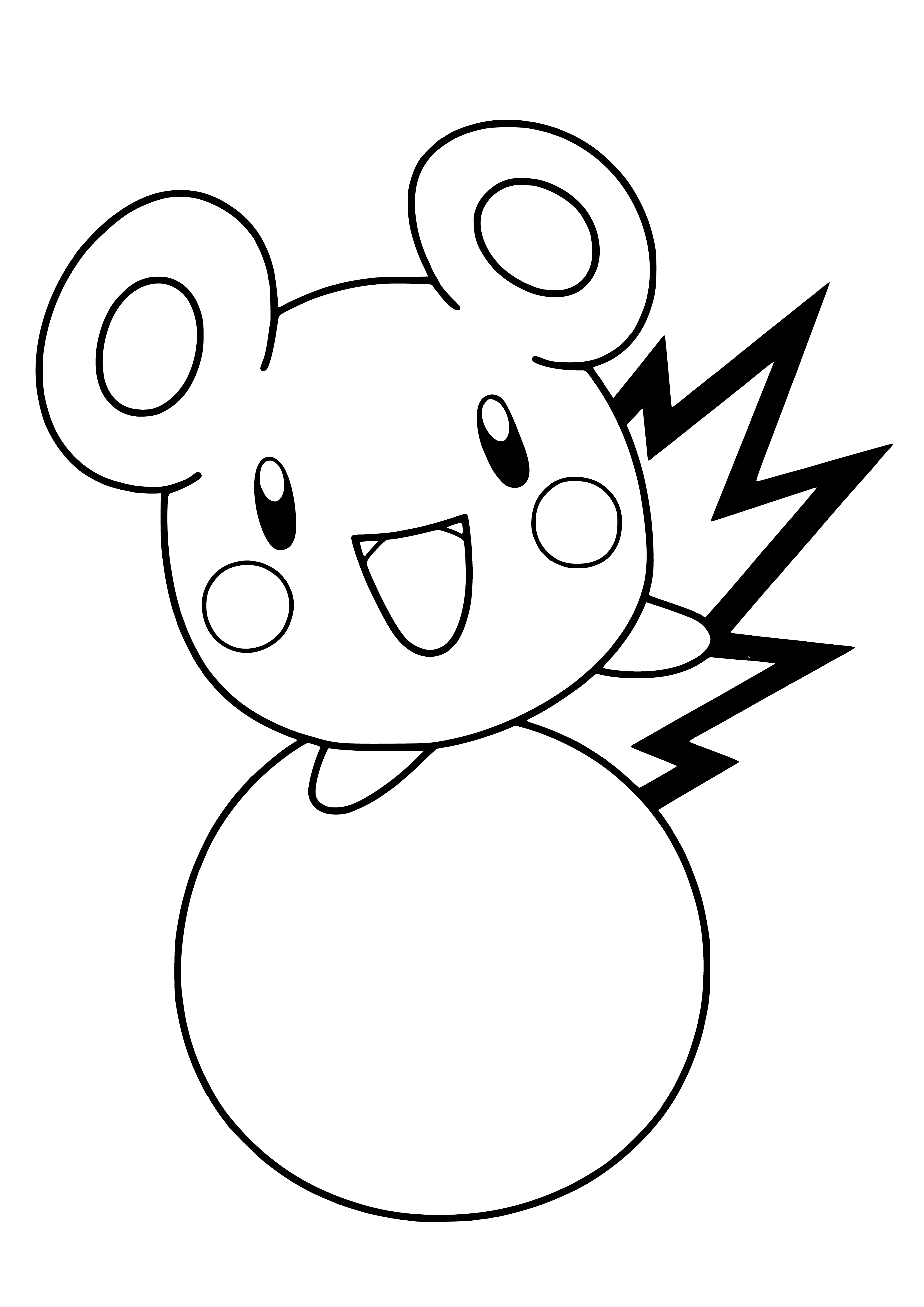 coloring page: Coloring Pokemon Azuril