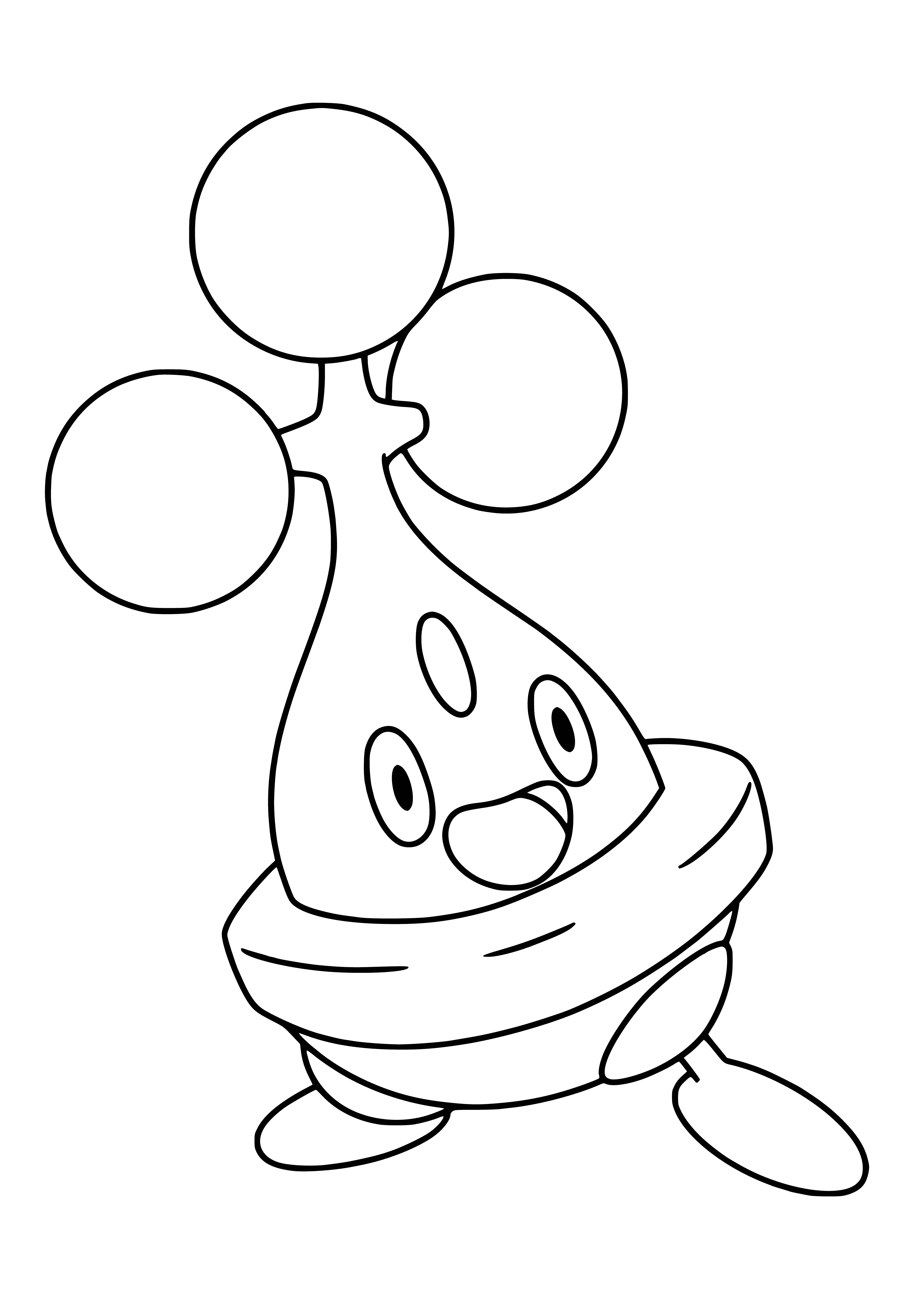 coloring page: Coloring Pokemon Bonsley