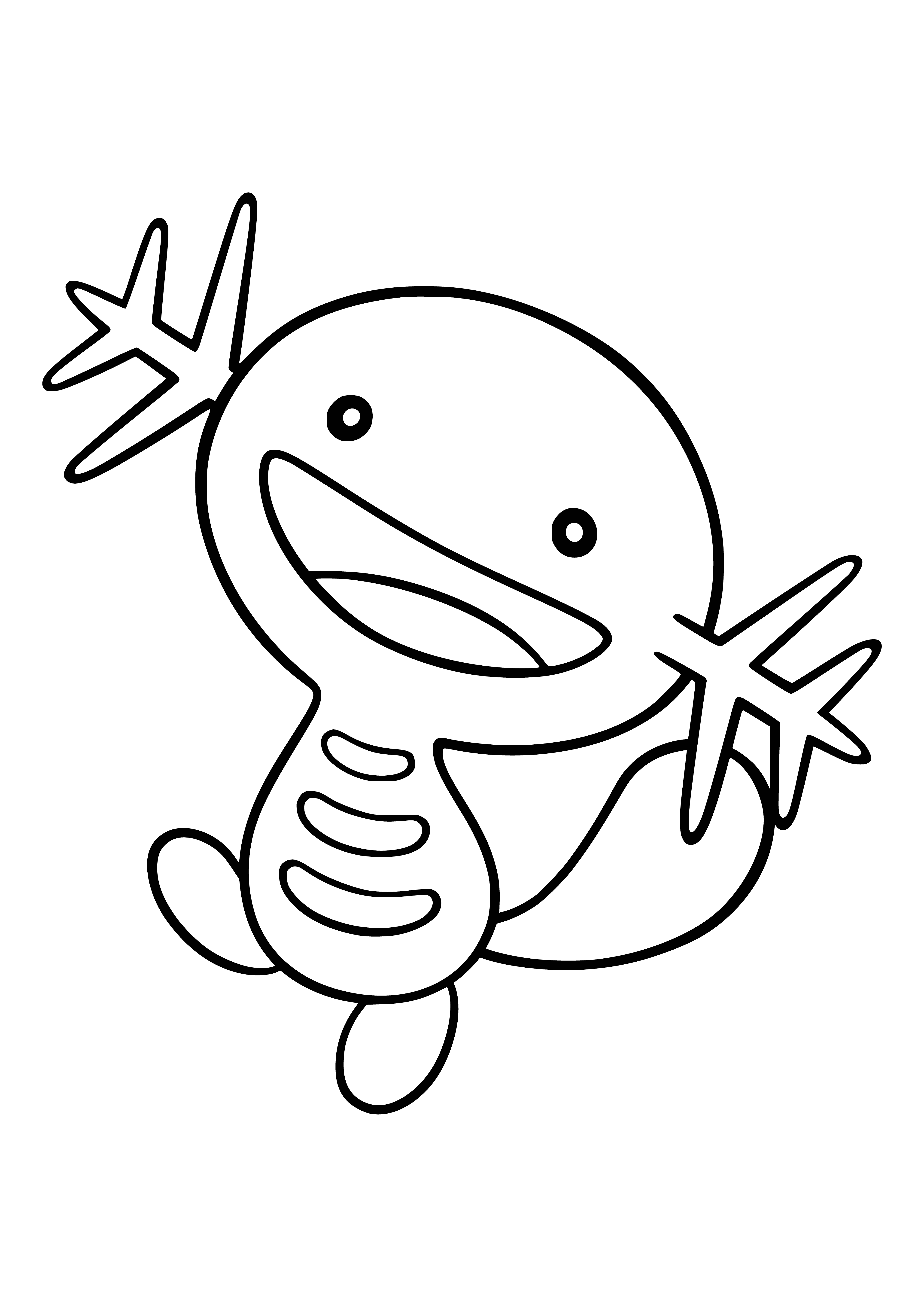 coloring page: Coloring Pokemon Whooper