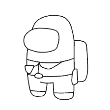 pagina da colorare: Colorare il carattere Tra Come nello stile delle linee