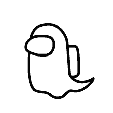 pagina da colorare: Il carattere Come nella forma di un fantasma