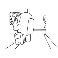 pagina da colorare: Giocatore tra Come pittura sul muro