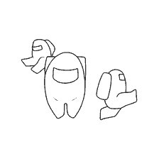 pagina da colorare: Colorare i personaggi di Tra As