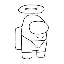 pagina da colorare: Colorazione di un personaggio dal gioco Tra come con un alone