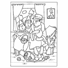 pagina da colorare: Colorare con i taglialegna e le loro avventure