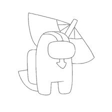 pagina da colorare: Colorazione del personaggio Tra Come con un paracadute