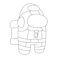 pagina da colorare: Disegno di carattere da Tra Per quanto riguarda la colorazione