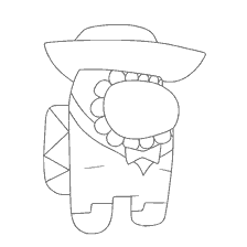 pagina da colorare: Colorazione del personaggio Tra As in costume tradizionale