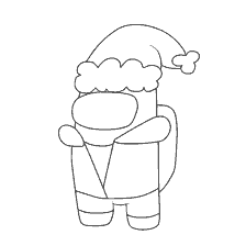 pagina da colorare: Colorare un personaggio dal gioco Tra come in un costume di anno nuovo