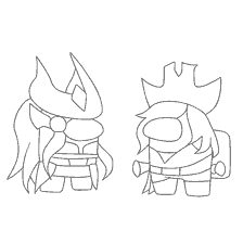 pagina da colorare: Personaggi di colorazione Tra As con armatura unica