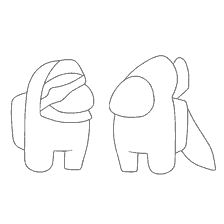 pagina da colorare: Colorare i personaggi di Tra As