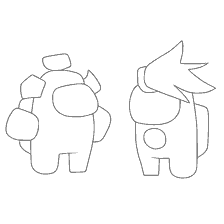 pagina da colorare: Personaggi dal gioco Tra Per quanto riguarda la colorazione