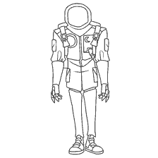 pagina da colorare: Colore del personaggio dal gioco Tra come