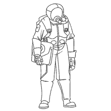 pagina da colorare: Carattere tra quanto per la colorazione