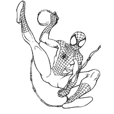 pagina da colorare: Colorare Spider-Man