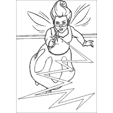 coloriage: Caractère de coloration de Shrek: La dernière orthographe