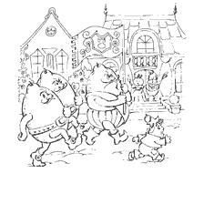 pagina da colorare: Colorare con limoni dalla fiaba di Gianni Rodari &ldquo;Le avventure di Cipollino&rdquo;