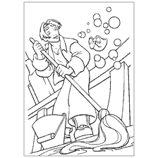 pagina da colorare: Jimm e Morph da Treasure Planet