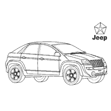kolorowanka: Kolorowanki samochodowe Jeep Varsity (USA)