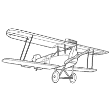 kolorowanka: Kolorowanki samoloty Phoenix D II, Austria- Węgry 1918