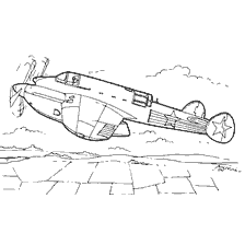 kolorowanka: Speed scout R- 12 w locie
