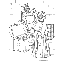 pagina da colorare: Vasilis a Koschei Immortal