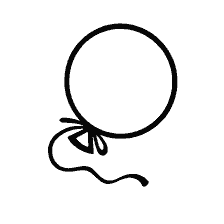 página para colorear: Colorear una bola para el más pequeño
